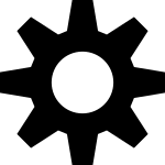 Spinner Cog SVG Icon